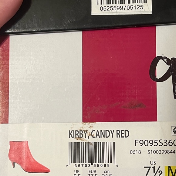 Circus by Sam Edelman Kirby Boots in Candy Red Size 7.5 - Picture 2 of 5